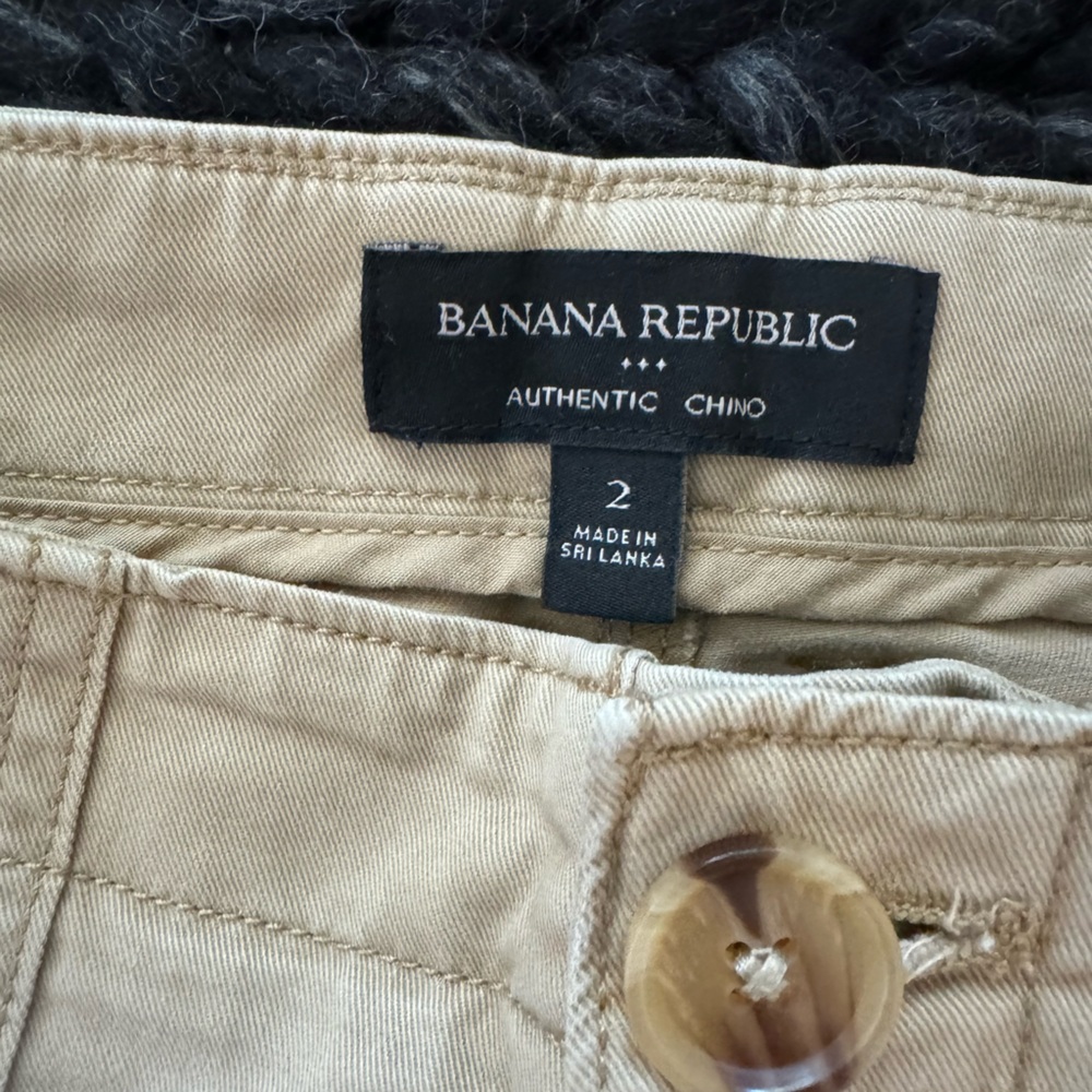 Banana republic chino size 2